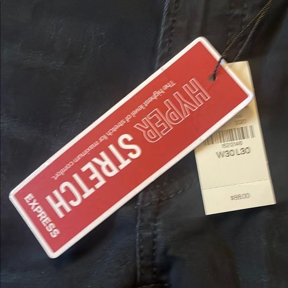 NWT Express hyper stretch Dark Blue Jeans - Picture 3 of 7